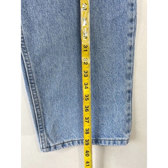 Lee Men's Size 36x30 Blue Relaxed Fit Straight Medium Wash Denim Jeans 2055516 - Picture 6 of 12